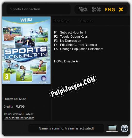 Entrenador liberado a Sports Connection [v1.0.7]