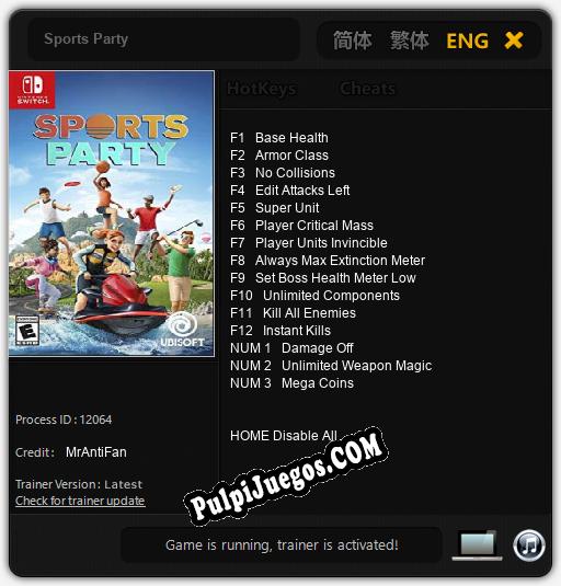 Sports Party: Treinador (V1.0.64)