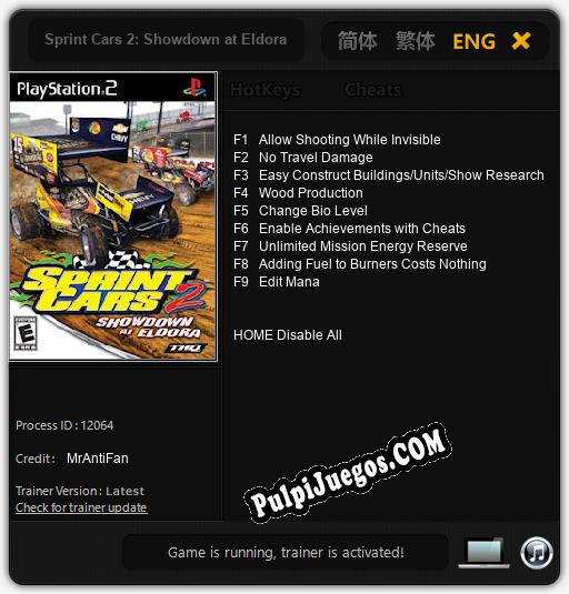 Entrenador liberado a Sprint Cars 2: Showdown at Eldora [v1.0.2]