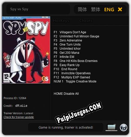 Spy vs Spy: Treinador (V1.0.7)