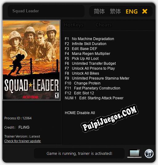 Squad Leader: Trainer +13 [v1.9]