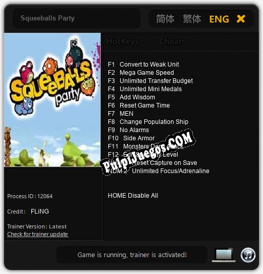 Squeeballs Party: Treinador (V1.0.33)