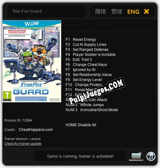 Star Fox Guard: Treinador (V1.0.39)