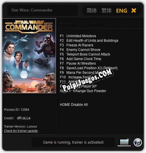 Star Wars: Commander: Cheats, Trainer +13 [dR.oLLe]