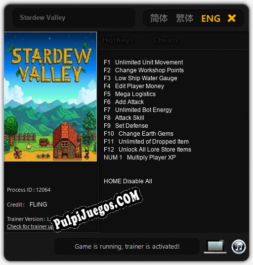 Stardew Valley: Cheats, Trainer +13 [FLiNG]