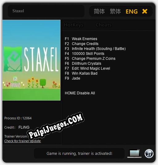 Staxel: Cheats, Trainer +9 [FLiNG]