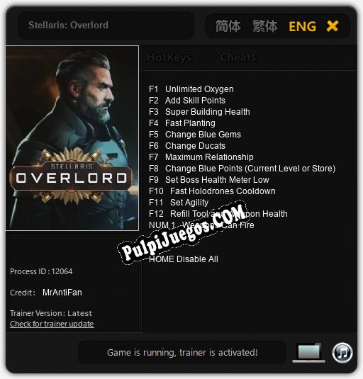 Stellaris: Overlord: Cheats, Trainer +13 [MrAntiFan]