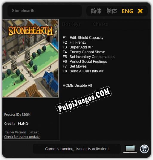 Stonehearth: Cheats, Trainer +8 [FLiNG]