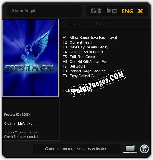 Storm Angel: Cheats, Trainer +9 [MrAntiFan]