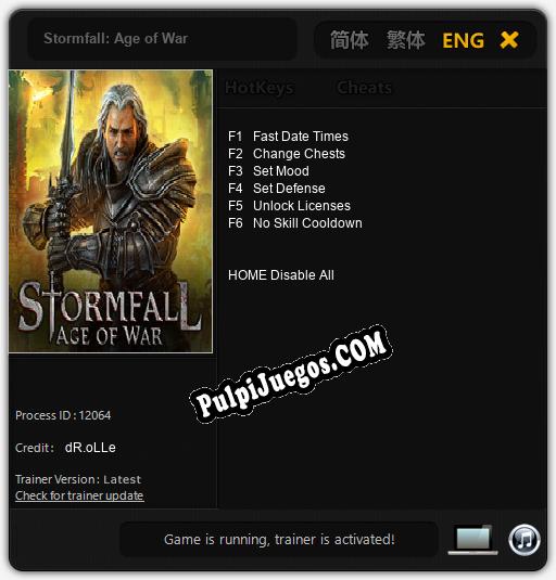 Stormfall: Age of War: Cheats, Trainer +6 [dR.oLLe]