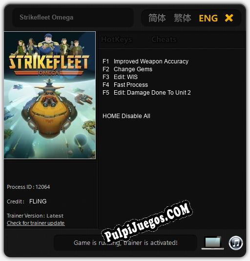 Entrenador liberado a Strikefleet Omega [v1.0.3]