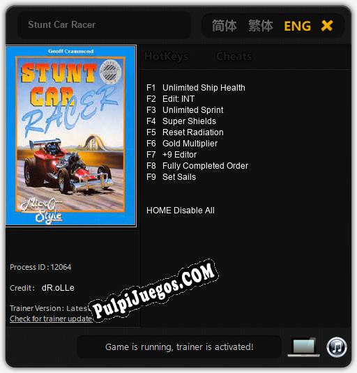 Stunt Car Racer: Treinador (V1.0.88)