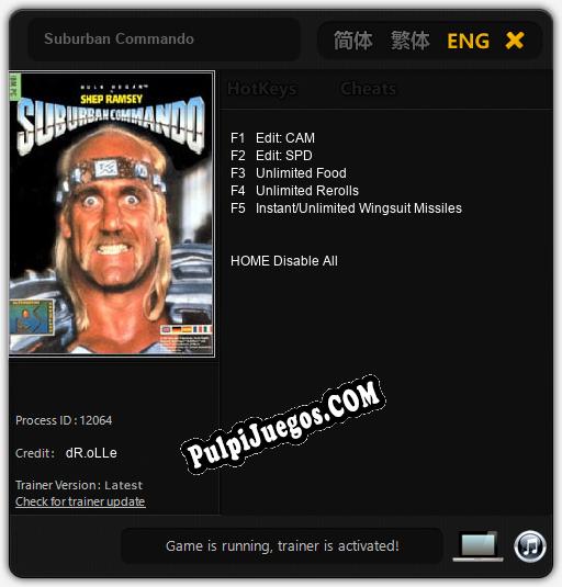 Suburban Commando: Trainer +5 [v1.6]