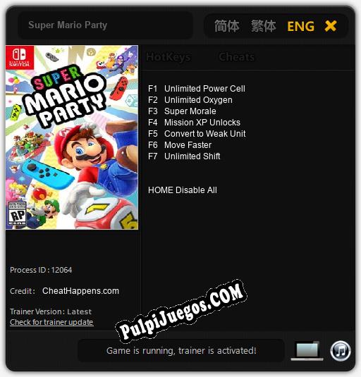 Super Mario Party: Cheats, Trainer +7 [CheatHappens.com]