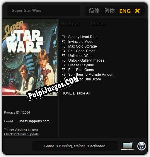 Entrenador liberado a Super Star Wars [v1.0.5]