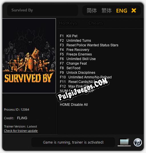 Survived By: Treinador (V1.0.89)