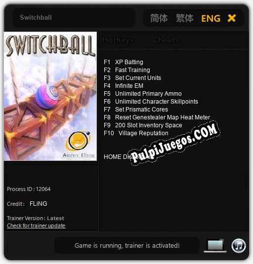 Switchball: Treinador (V1.0.42)