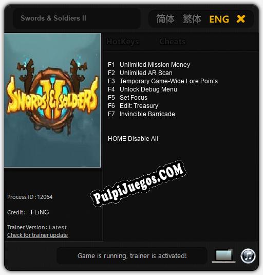 Entrenador liberado a Swords & Soldiers II [v1.0.6]