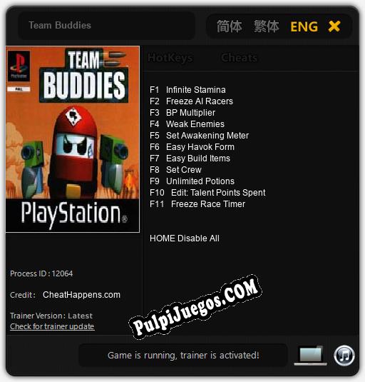 Team Buddies: Treinador (V1.0.96)