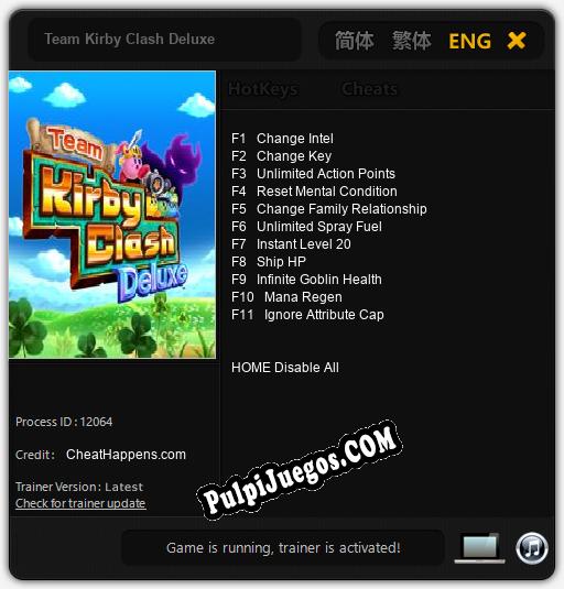 Entrenador liberado a Team Kirby Clash Deluxe [v1.0.9]