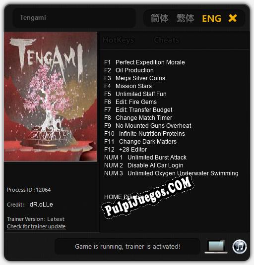 Tengami: Cheats, Trainer +15 [dR.oLLe]