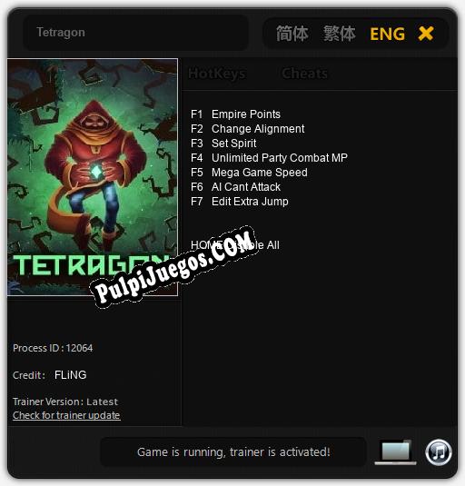 Entrenador liberado a Tetragon [v1.0.6]