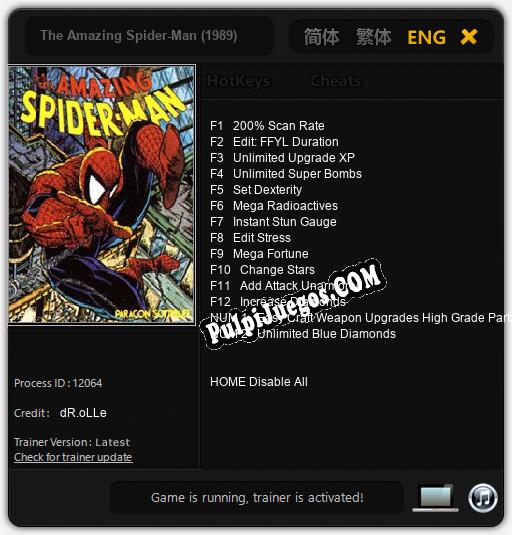 The Amazing Spider-Man (1989): Trainer +14 [v1.1]