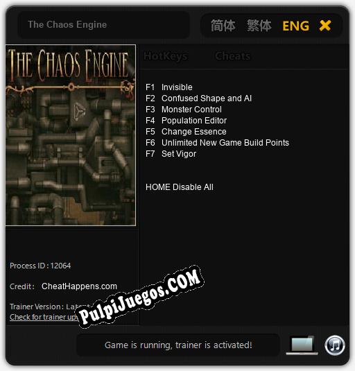 The Chaos Engine: Trainer +7 [v1.3]