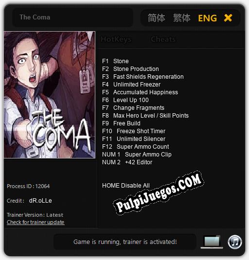 The Coma: Treinador (V1.0.89)