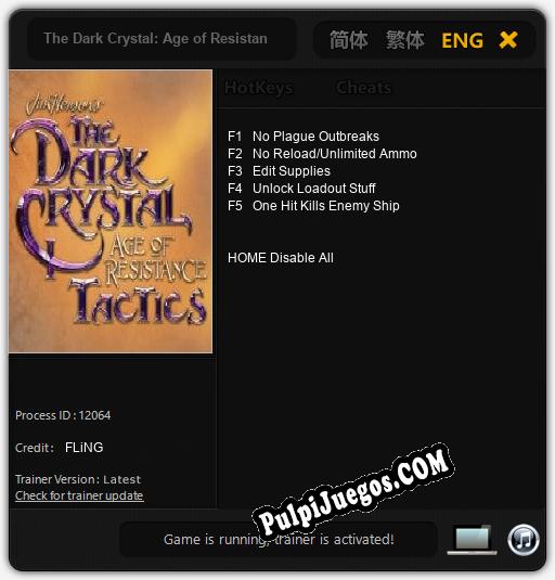 The Dark Crystal: Age of Resistance Tactics: Cheats, Trainer +5 [FLiNG]