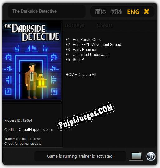 The Darkside Detective: Treinador (V1.0.37)