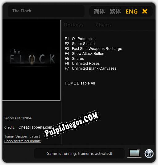 Entrenador liberado a The Flock [v1.0.8]