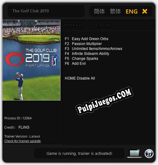 The Golf Club 2019: Cheats, Trainer +6 [FLiNG]