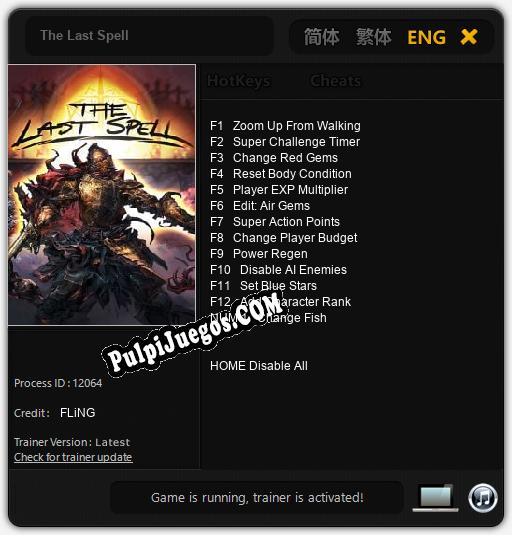 The Last Spell: Cheats, Trainer +13 [FLiNG]