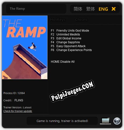 Entrenador liberado a The Ramp [v1.0.4]