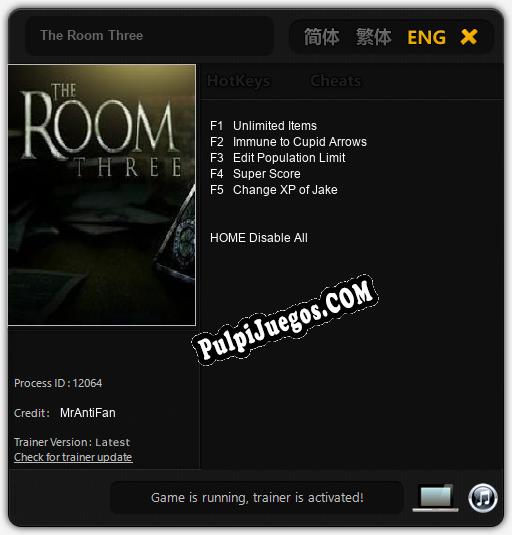 The Room Three: Treinador (V1.0.87)