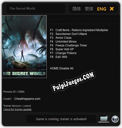 The Secret World: Treinador (V1.0.79)