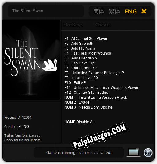 The Silent Swan: Treinador (V1.0.77)