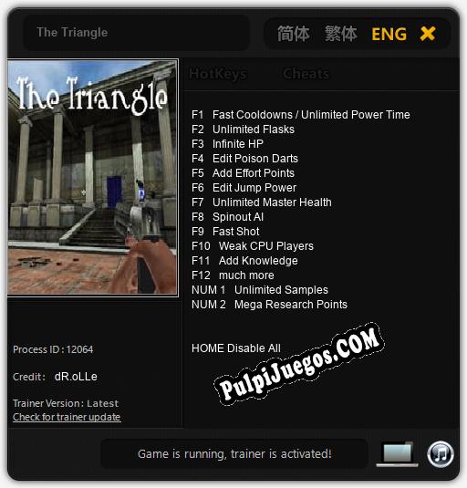 The Triangle: Trainer +14 [v1.2]