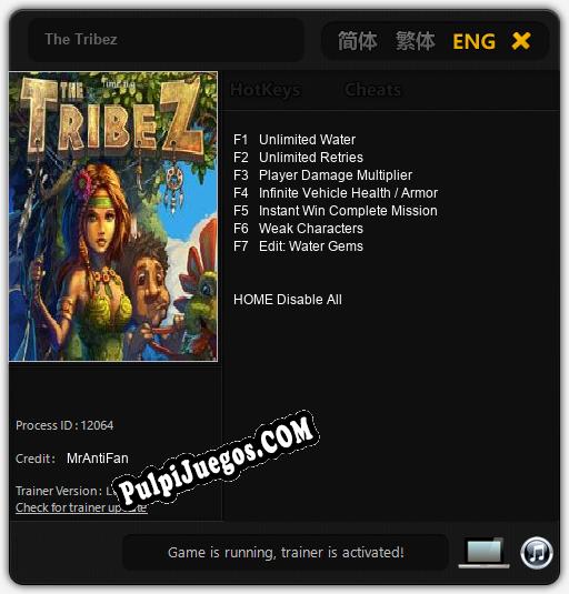 The Tribez: Trainer +7 [v1.3]