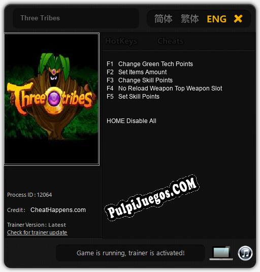 Three Tribes: Cheats, Trainer +5 [CheatHappens.com]