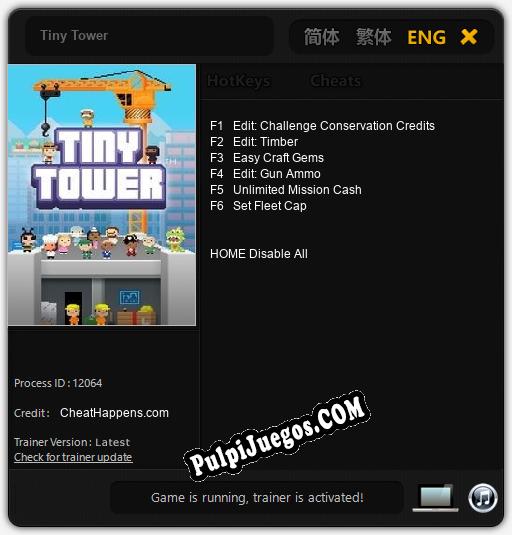 Entrenador liberado a Tiny Tower [v1.0.2]