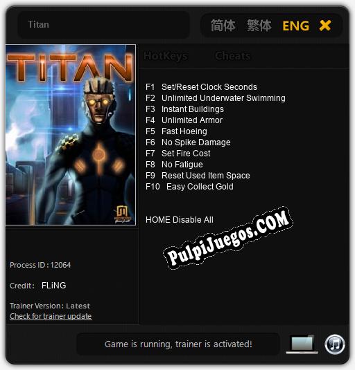 Titan: Treinador (V1.0.95)