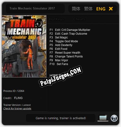 Entrenador liberado a Train Mechanic Simulator 2017 [v1.0.8]