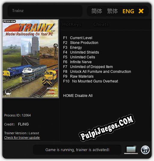 Trainz: Trainer +10 [v1.4]