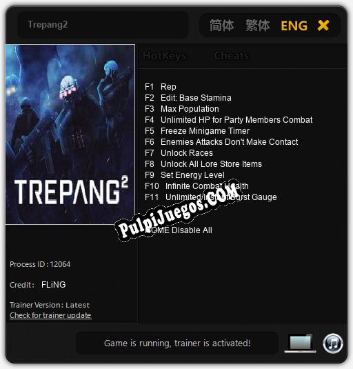 Entrenador liberado a Trepang2 [v1.0.1]