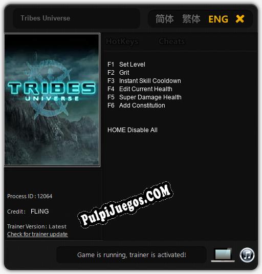 Tribes Universe: Cheats, Trainer +6 [FLiNG]