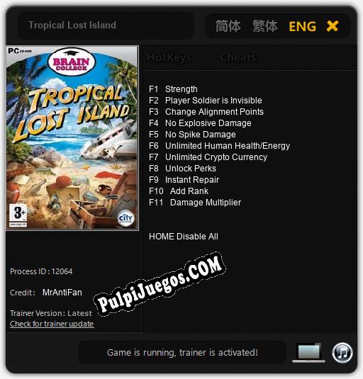 Tropical Lost Island: Treinador (V1.0.89)