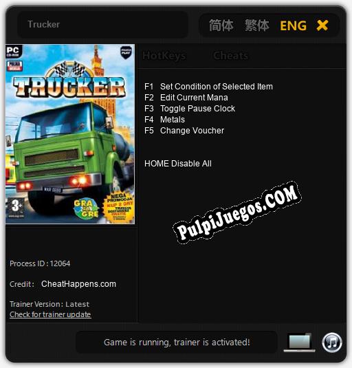 Entrenador liberado a Trucker [v1.0.1]