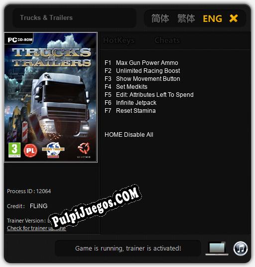 Trucks & Trailers: Treinador (V1.0.38)